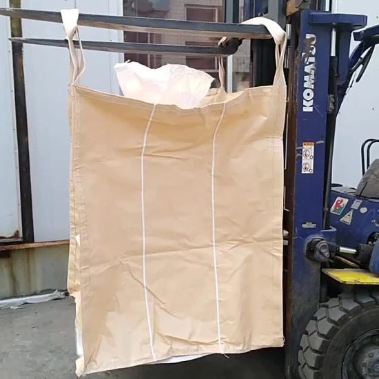 Musteranpassung 1 Tonne FIBC Big Bag/Jumbo Bag/Bulk Bag/PP Woven Cross-Angle Loop Sack Container Bag