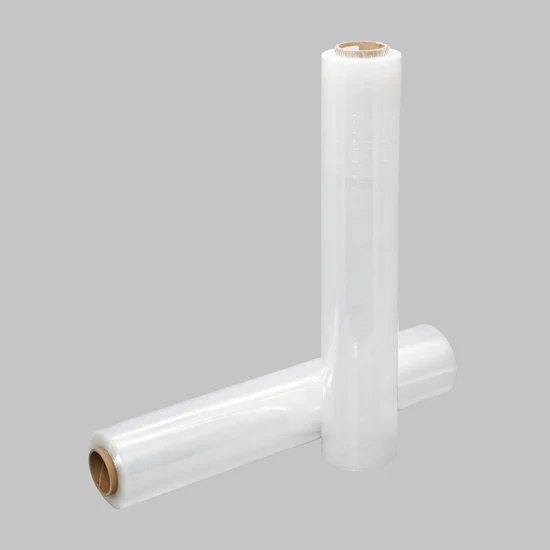 LLDPE Transparente Polyethylenverpackung Jumpo Roll Stretchfolie Palettenverpackung Schwarz zum Verpacken von Kartonpaletten