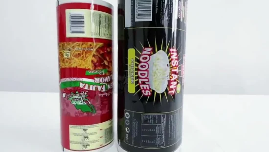 Maßgeschneiderte Lebensmittelverpackung OPP CPP Film Laminierfolienrolle Flexibles Verpackungsmaterial